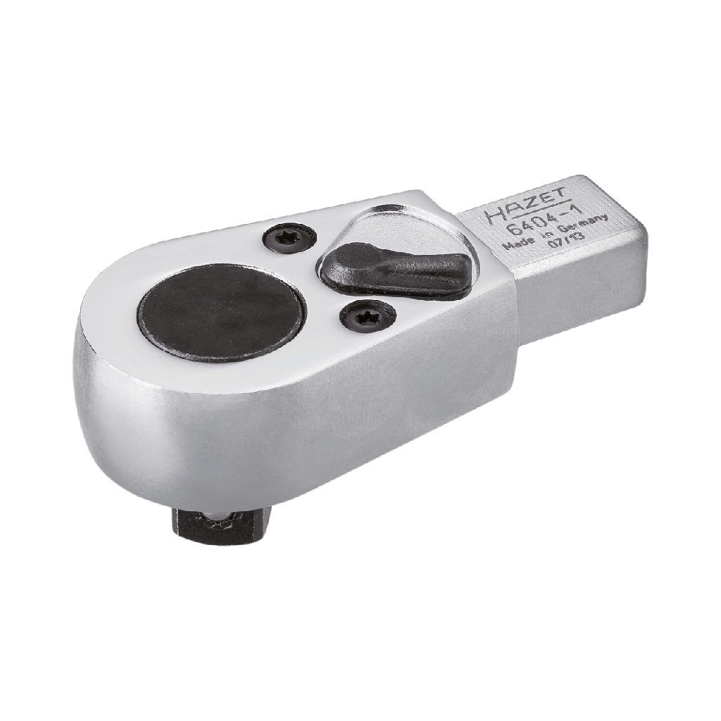 Hazet Insert Reversible Ratchet Length: 83.5mm, 14*18mm Insert Square, Solid, 1/2 Inch Square, Solid 6404-1