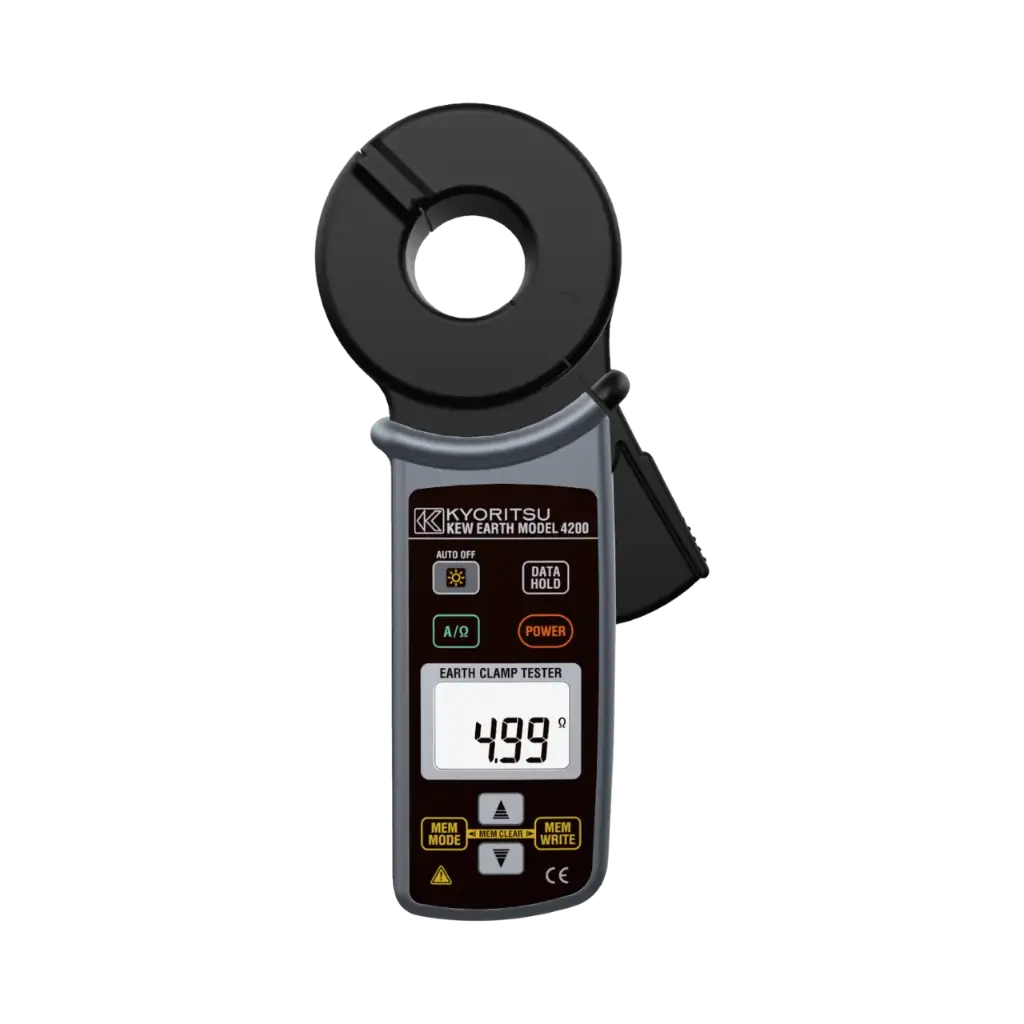 Kyoritsu Earth Clamp Tester True RMS, Resistance 0.05~ 1500 Ω