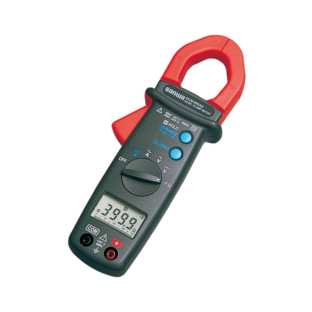 [DCM400AD] Sanwa Clamp Meter AC/DC 400a 600v 