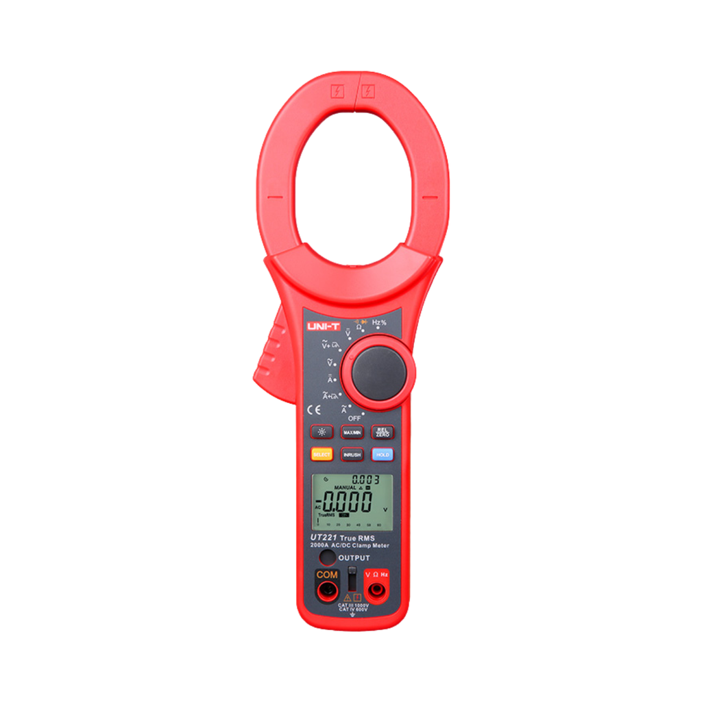 [UT221] Uni-T Digital Clamp Meter 2000A AC/DC True RMS