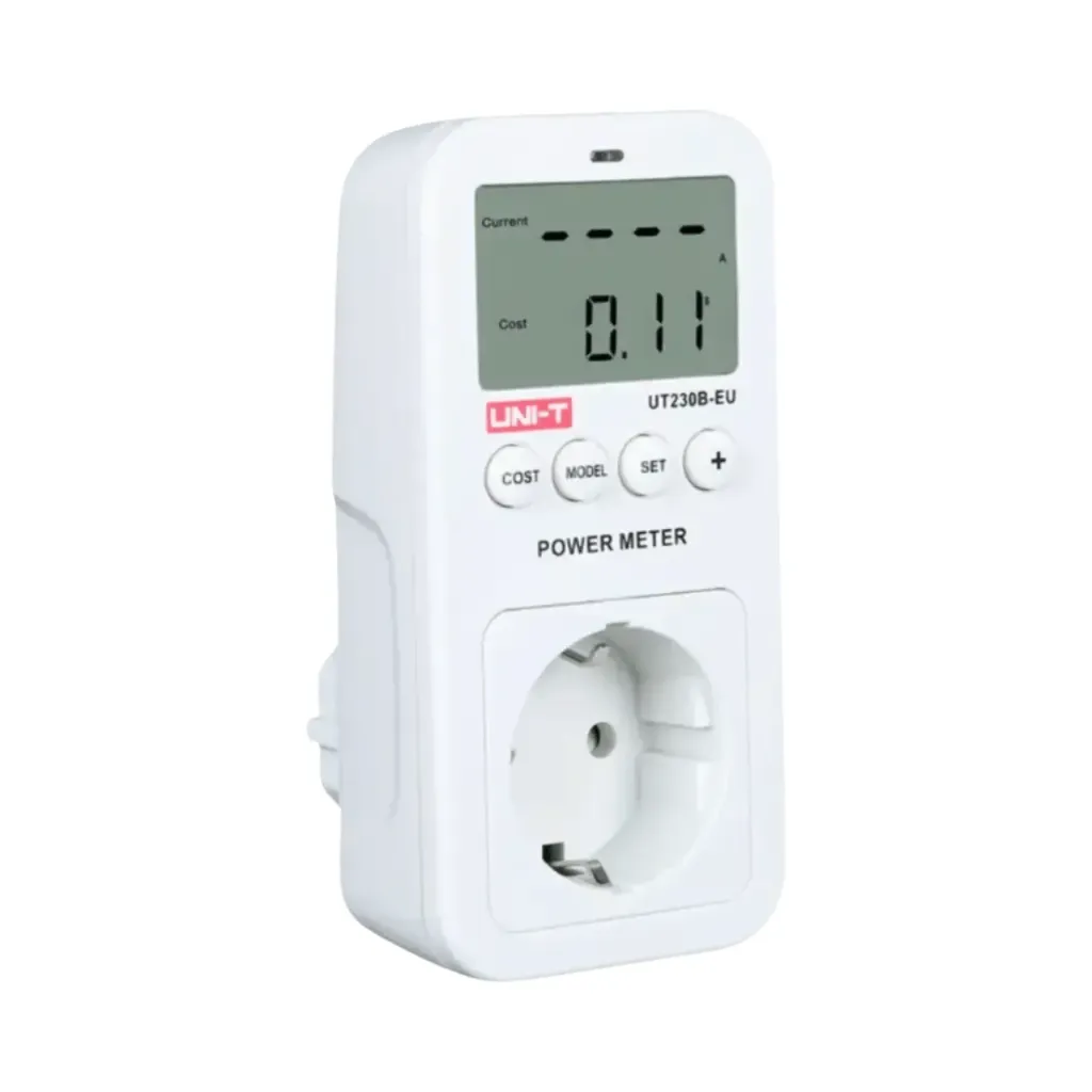 [UT230B-EU] Uni-T EU Smart Power Socket Energy Monitor Voltage Current Watt Meter UT230B-EU