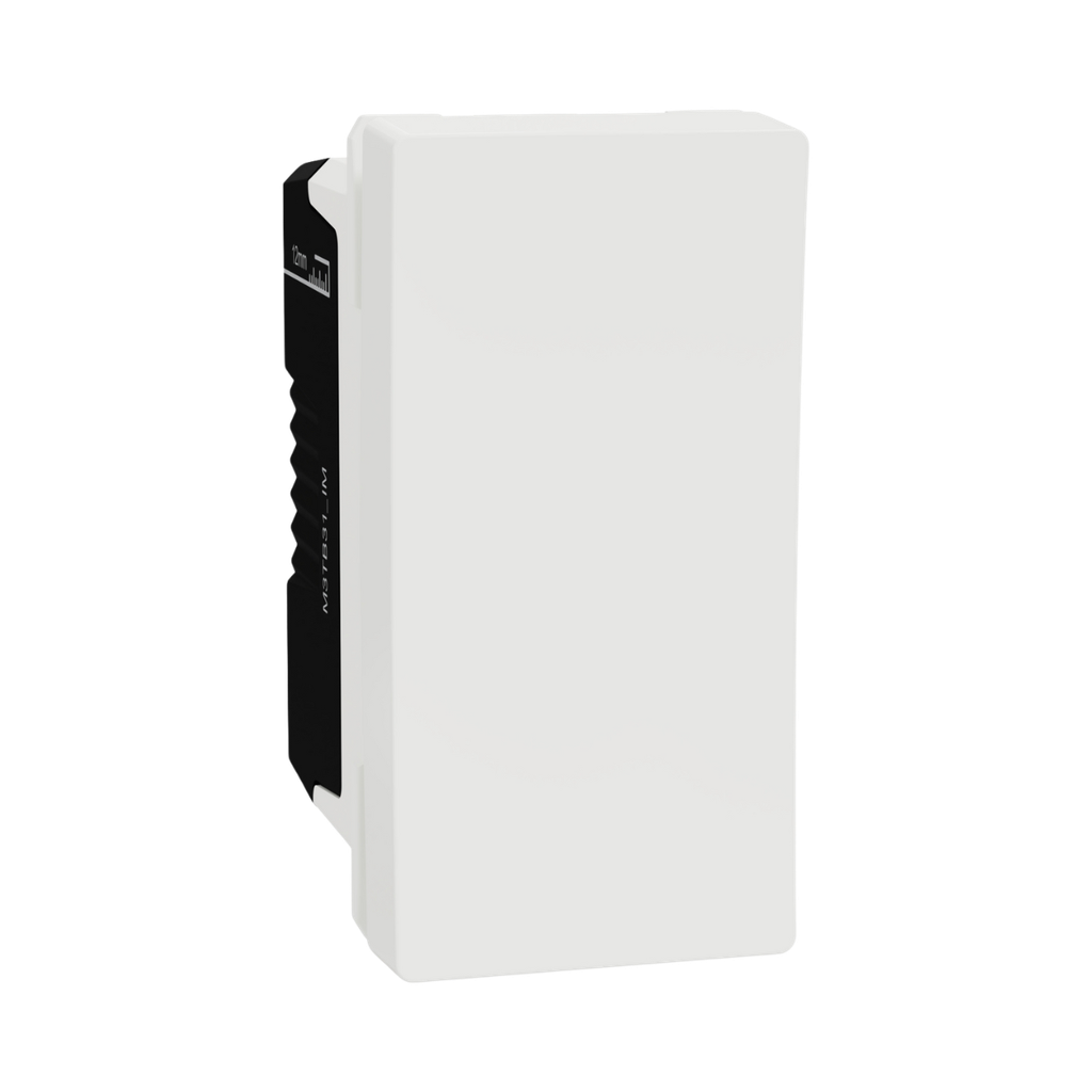 Schneider Electric Miluz E Intermediate Switch,10-16A, 250V, 1 Module, White