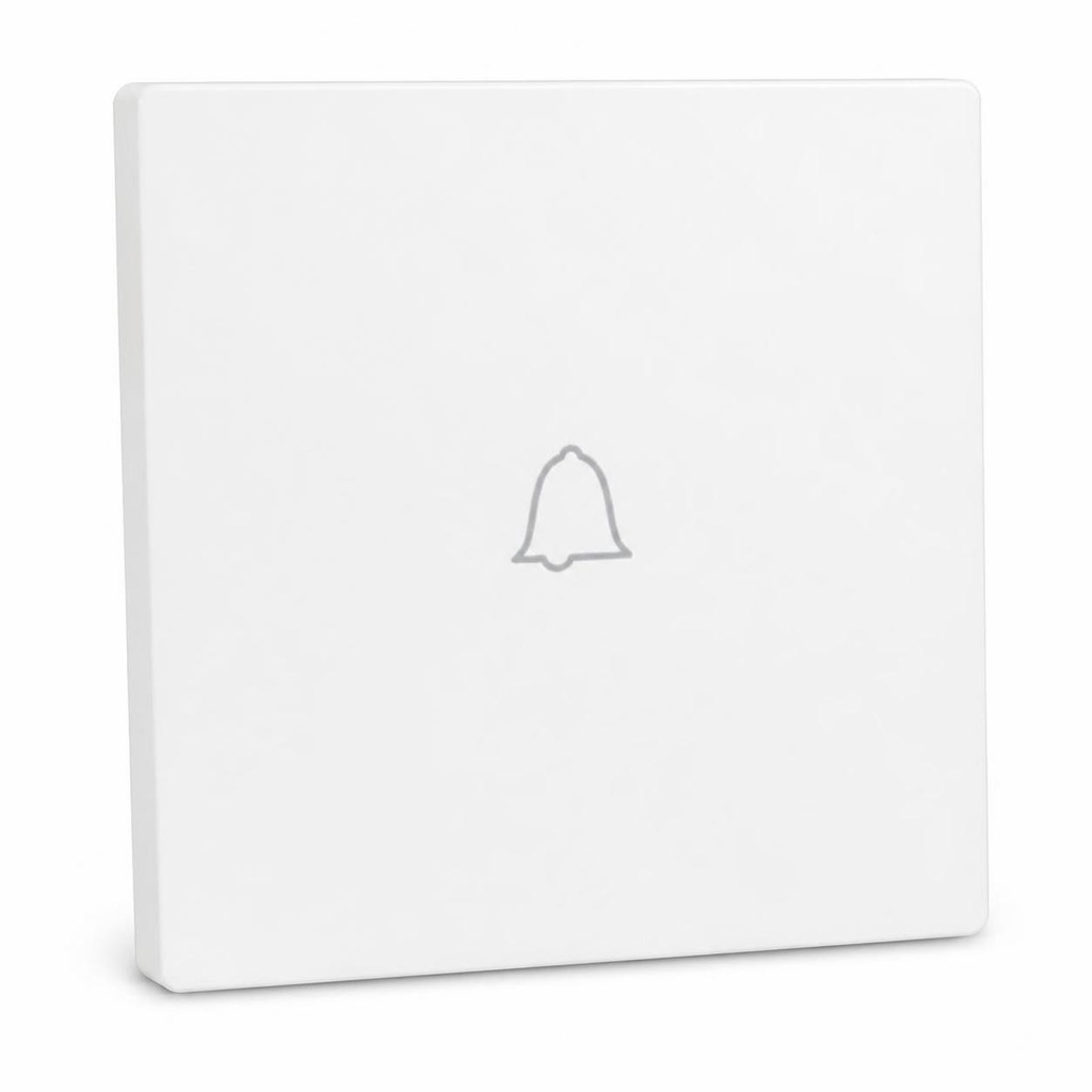 [M3TB31_BP_2M] Schneider Electric Miluz E Doorbell Switch, 10A, 250V, 2 Module, White