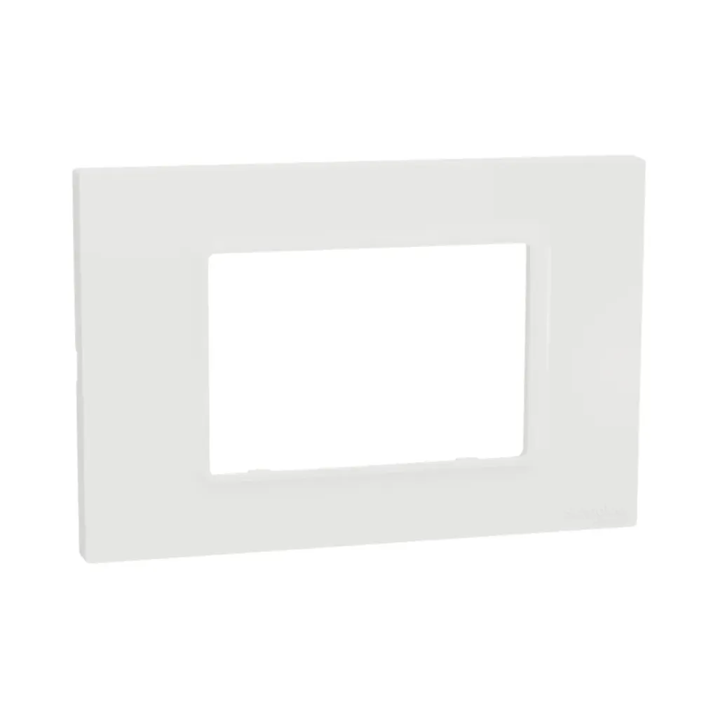 [M3TB03_WE] Schneider Electric Miluz E Cover Frame, 3 Gang, White