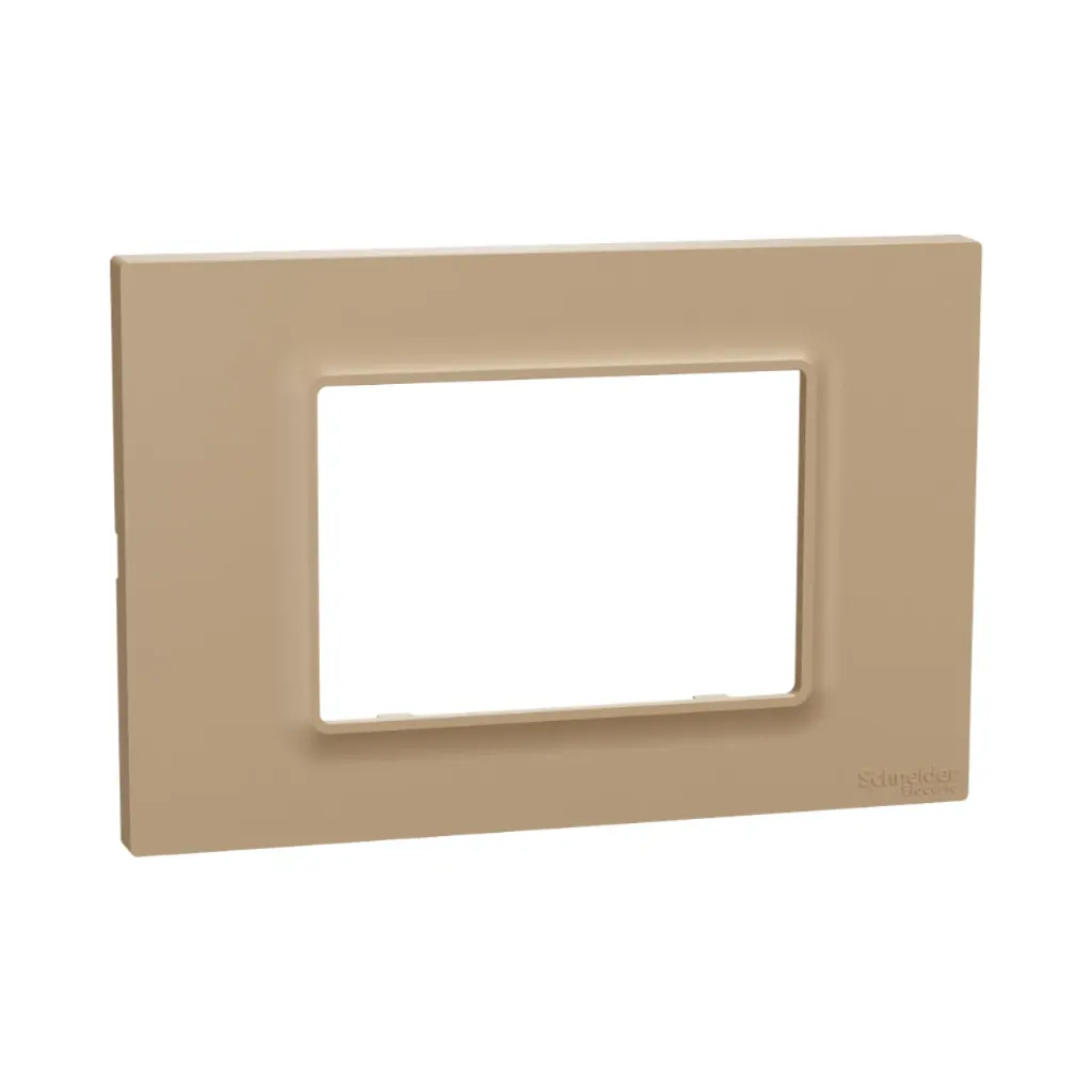 [M3TB03_BRZ] Schneider Electric Miluz E Cover Frame, 3 Gang, Bronz