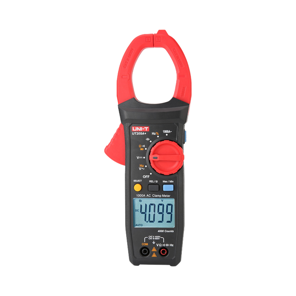 [UT205A+] Uni-T Professional Digital Clamp Meter 1000A AC