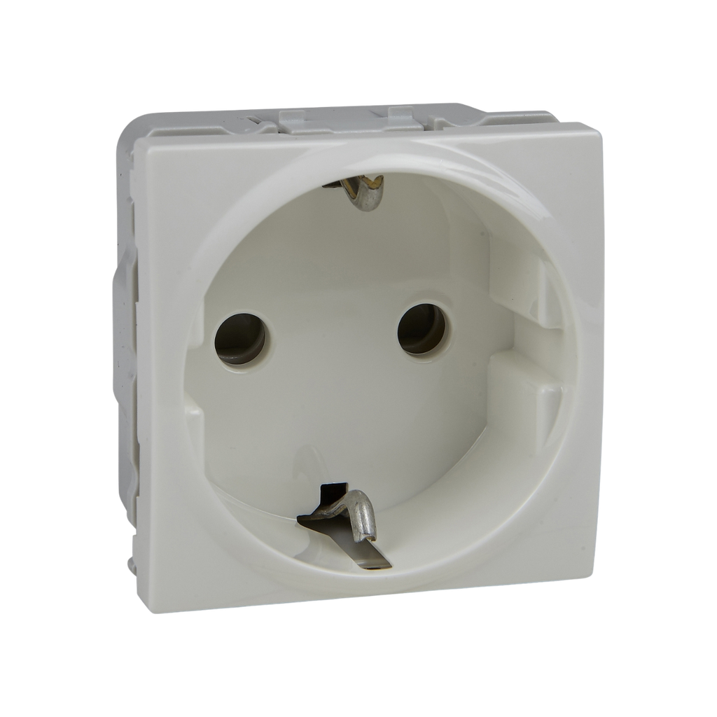 Schneider Electric 1 S.O. 2P+E, Shutters, DE 2 m - Ivory Unica