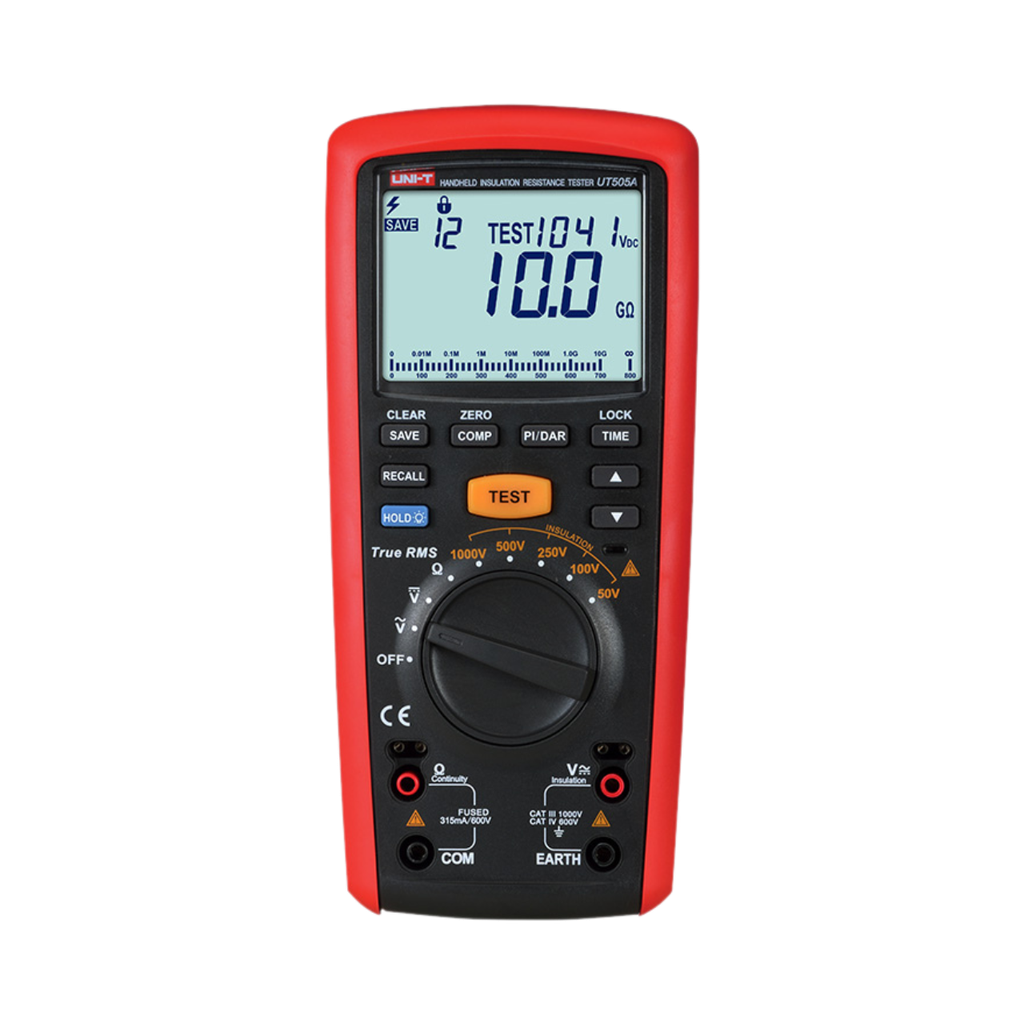 Uni-T True RMS Handheld Insulation Resistance Tester