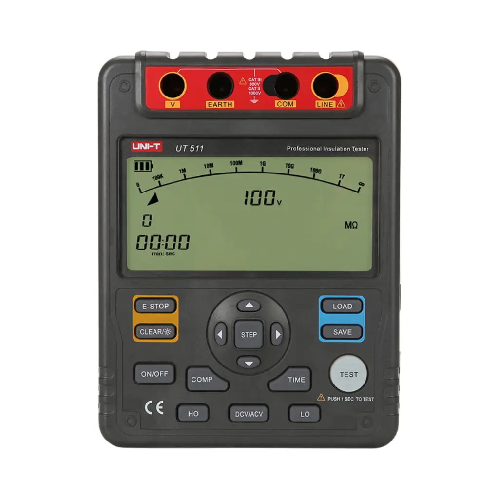 [UT511] جهاز قياس العزل الكهربائى حتى 1000 فولت يونى تى