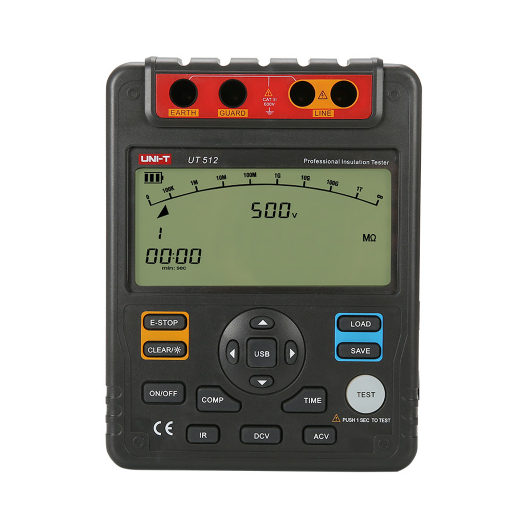 [UT512] جهاز قياس العزل الكهربائى حتى 2500 فولت يونى تى