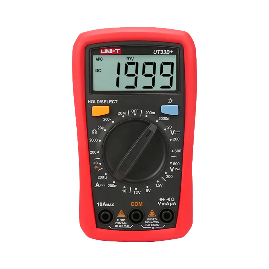 [UT33B+] Uni-T Palm Size Multimeter 600v AC/DC