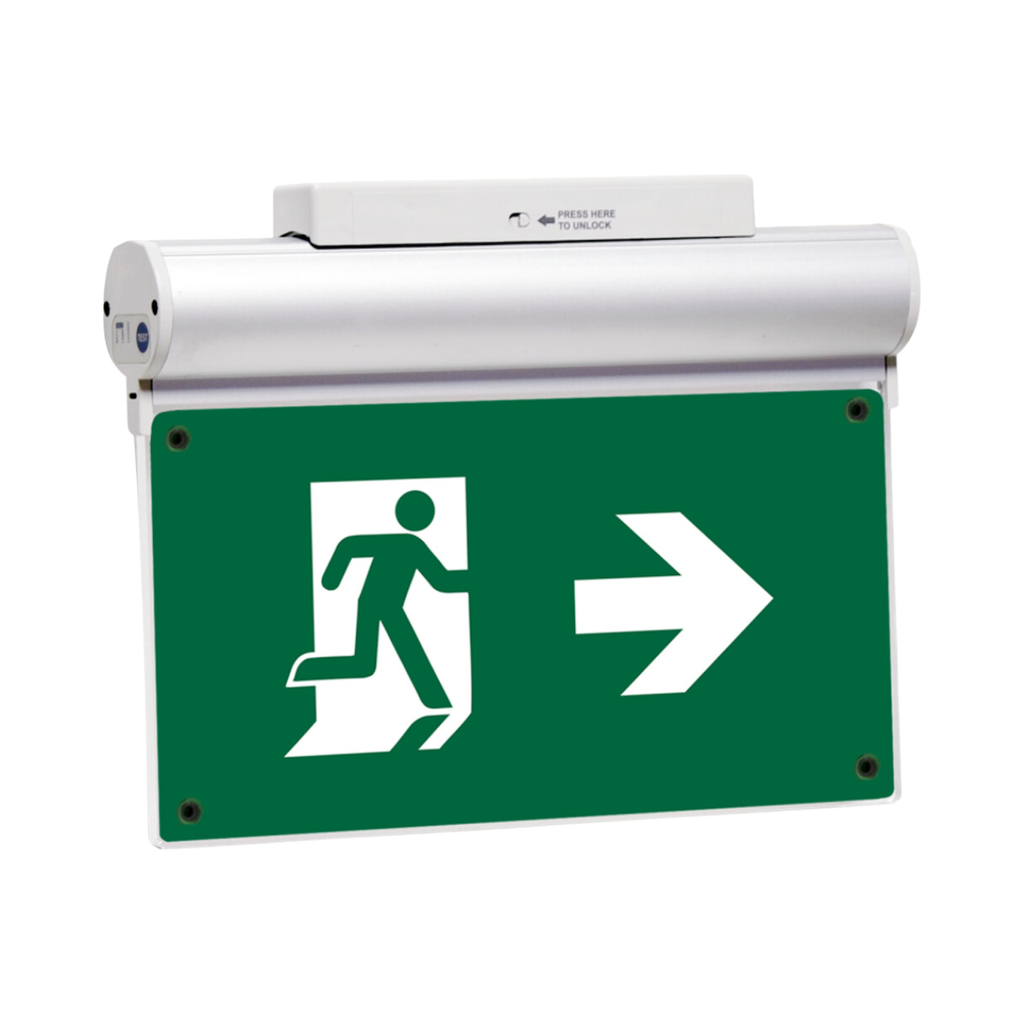 Olympia Electronics Maintained Safety Sign Internally Illuminated 45/95lm/3hrs CLD-30/NST