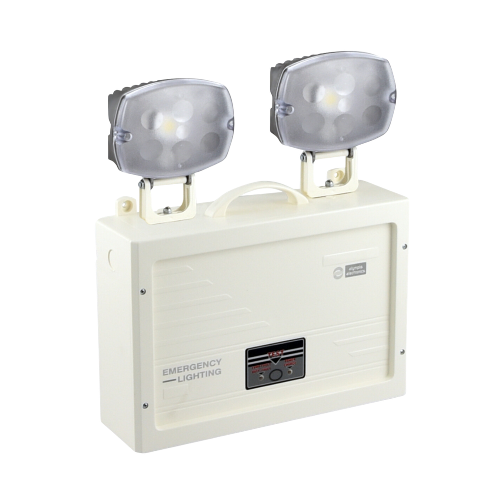 Olympia Electronics Led Emergency Luminaries, IP65, IK10, Non-Maintained Operation, With 2x84 Leds Light Source
