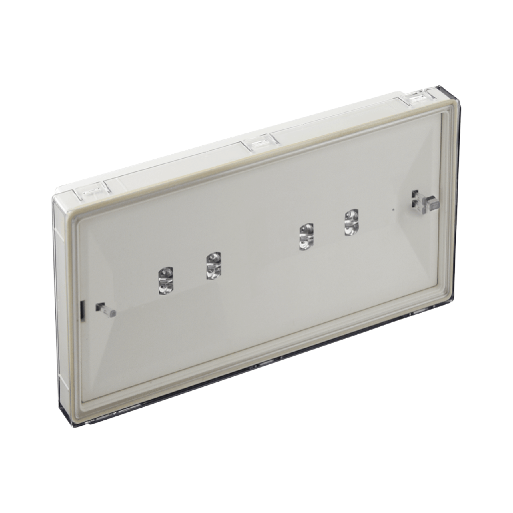 Olympia Electronics Maintained/Non-Maintained, Self-Testing Waterproof 300lm/1h-380lm/3h -320lm/8h-100lm OLY-1024/WP