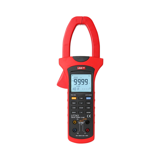 [UT243] Uni-T Power and Harmonics Clamp Meter For Voltage, Current, Active/Reactive Power, Power Factor and Phase Angle