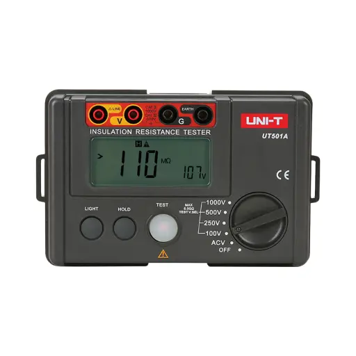 [UT501A] Uni-T Insulation Resistance Tester 1000v, AC Voltage and Low Resistance