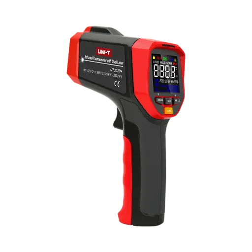 [UT303D+] Uni-T Infrared Thermometer Tempreature Range -32°~1300° C, Ring Laser