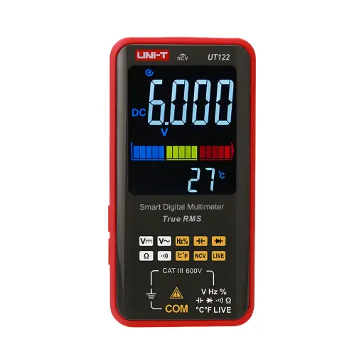 [UT122] Uni-T Smart Auto Range True RMS Digital Multimeter AC/DC 600v Mesurement