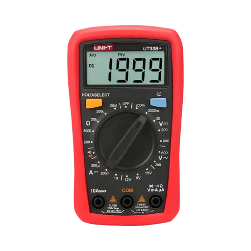 [UT33B+] Uni-T Palm Size Multimeter 600v AC/DC