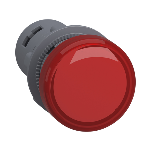 [XA2EVM4LC] Schneider Electric Pilot Light, Plastic, Red, Ø 22 mm, With Integral LED, 220…230V AC, Anti-Interference