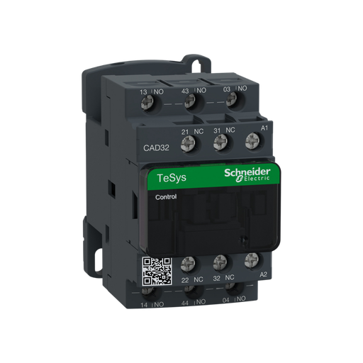 [CAD32M7] Schneider Electric TeSys D Control Relay - 3 NO + 2 NC - <= 690 V - 220 V AC Standard Coil