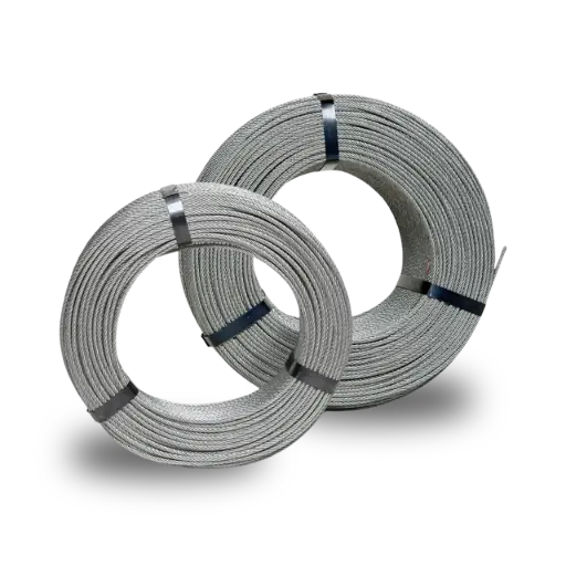 Crystal Flex Wire Rope 4.9 mm Galvanized Steel