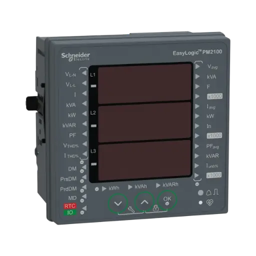 [METSEPM2120] Schneider Electric EasyLogic PM2120 Power & Energy Meter Up To 15th H LED RS485 Class 1