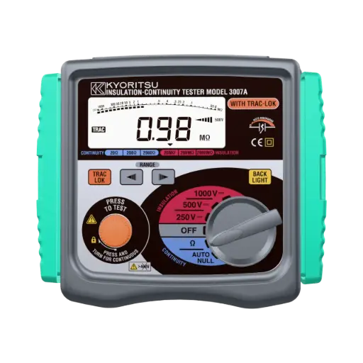 [3007A] Kyoritsu Digital Insulation / Continuity Testers 1000v