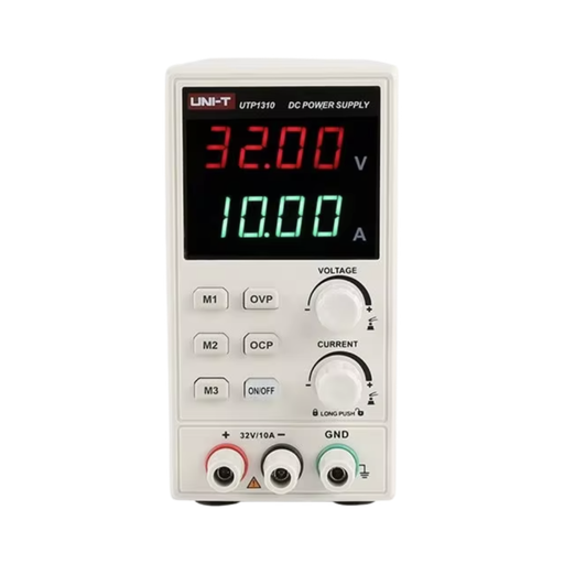 [UT1310] Uni-T High-Precision DC Power Supply 32V 10A Current Adjustable 4 Digits Display AC 110V/220V Voltage Regulator