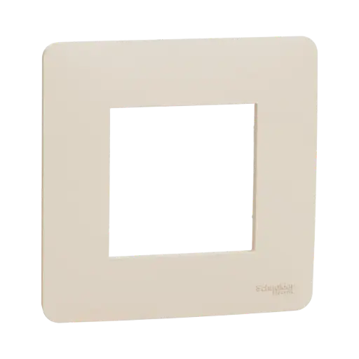 [NU200244] Schneider Electric Cover frame, Unica Studio, 1 Gang, Beige