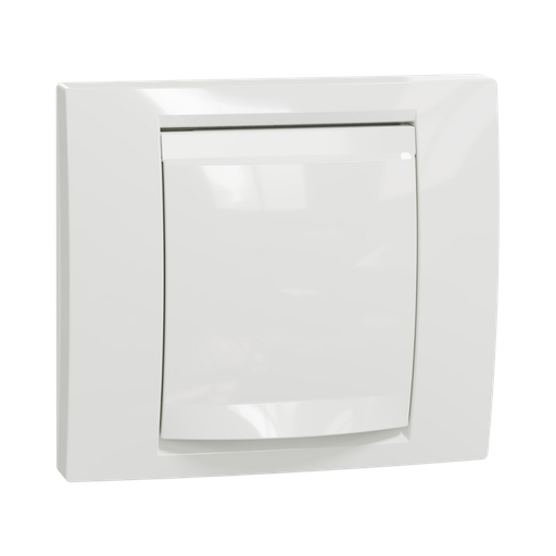 [NU044218] Schneider Electric New Unica Cover IP44 Frame 1 Gang 2 Modules, White 