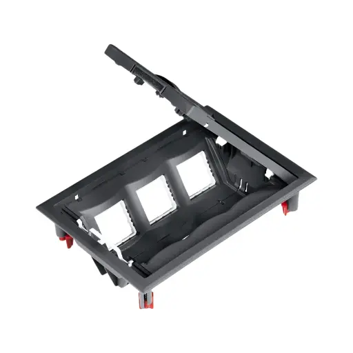 [ETK44112] Schneider Electric Ultra Floor Outlet Box 6 Modules 