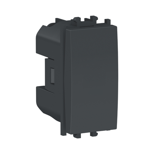 [LMR0104003] Schneider Electric Easy Styl Switch 1 Pole 2 Way 1 Module Black 