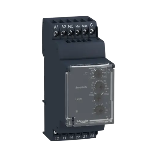 [RM35LM33MW] Schneider Electric Liquid Level Control Relay, Harmony Control Relays, 5A, 2CO, 24...240V AC DC 