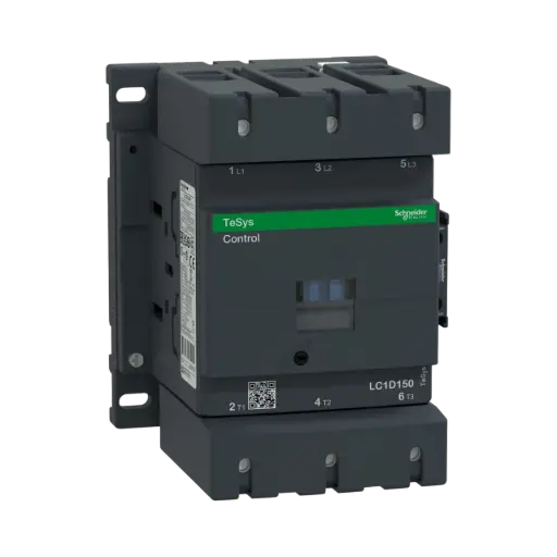 [LC1D150M7] Schneider Electric Contactor, TeSys Deca, 3P(3NO), AC-3/AC-3e, <=440V, 150A, 220V AC 50/60Hz coil, screw clamp terminals 