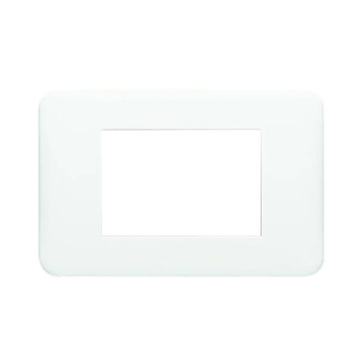 [680542] Legrand Cover Plate 2 Modules Vela Basic White