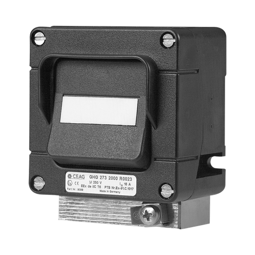 Eaton Crouse-Hinds Series GHG273 Light Switch, 16A, Two-Pole, With Switch, 2 x M20 Entries, Thermoplastic, 250 Vac
