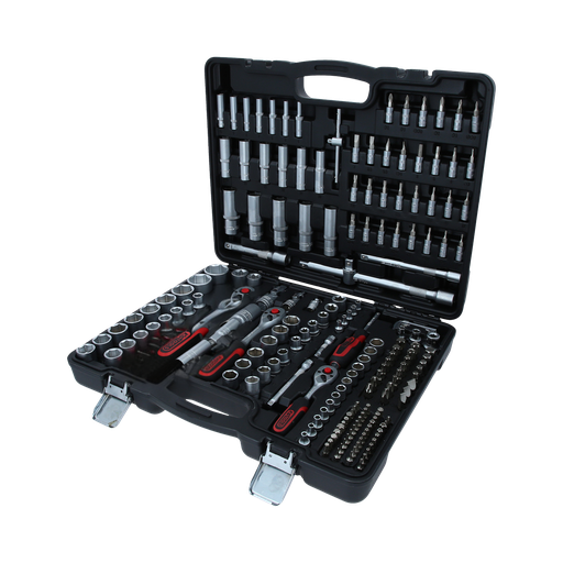 [917.0795] KS Tools Socket Set 195 Pieces 1/4"+3/8"+1/2" Evolution Series