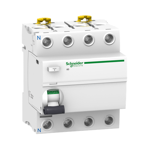 [A9R44440] Schneider Electric Acti 9 iID RCCB 4P 40A 300mA - Type AC 