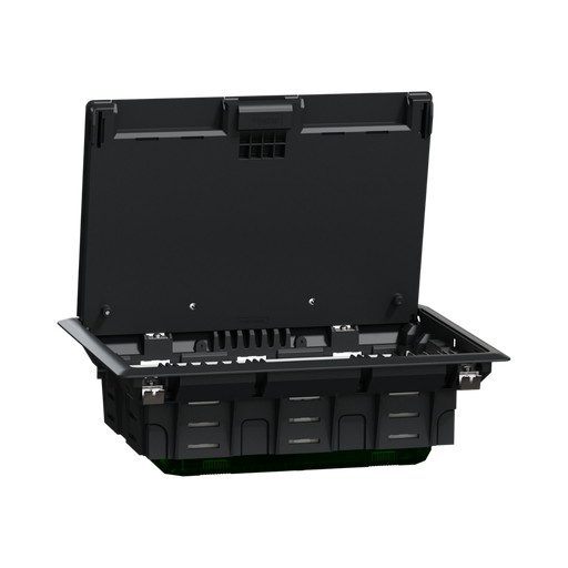[INS52124] Schneider Electric Unica system+ Floorbox L Plastic IP24 8 Modules 