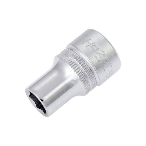 [900-12] Hazet 1/2 inch,12.5 mm Square, Hollow Socket Outside Hexagon Traction Profile 12 mm 