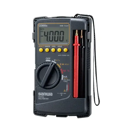 [CD800a] Sanwa Digital Multimeter All-In-One AC/DC 600v