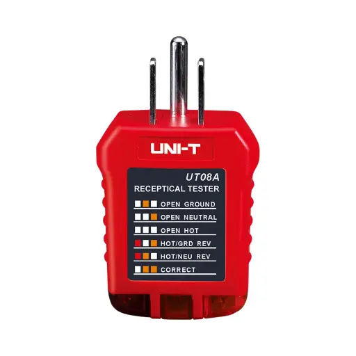 [UT08A] Uni-T Receptacles Tester