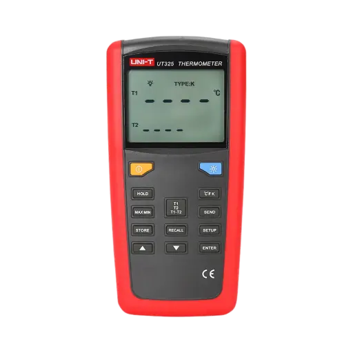 [UT325] Uni-T Contact Type Thermometer With Thermocouple Temperature Probes