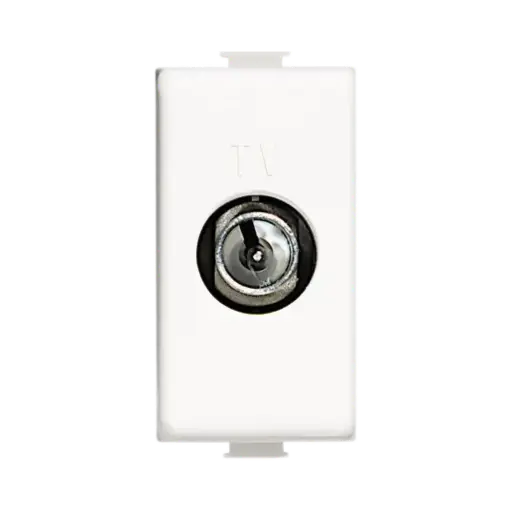 [AM5173DFE] Bticino Matix TV Socket White