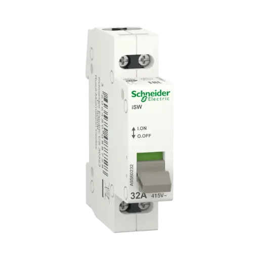 [A9S60232] Schneider Electric Switch Acti9 iSW, 2 Poles, 32 A 415V