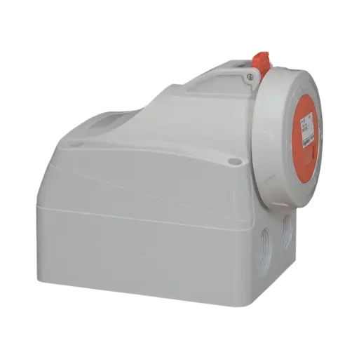 [555459] Legrand Surface Mounting Socket P17, IP66/67 380/415 V~ - 32 A, 3P+N+E 