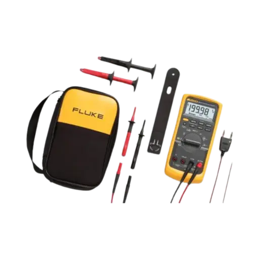 [87V/E2] Fluke 87V/E2 True-RMS Digital Multimeter IP67, Industrial Electrician Combo Kit
