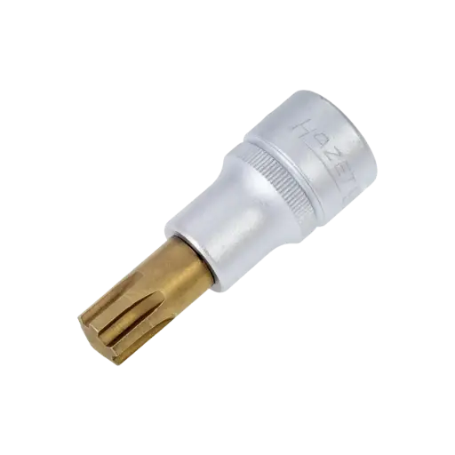 [991-12] Hazet 1⁄2″ Screwdriver Socket, Spline Socket Ribe-CV ∙ M12 