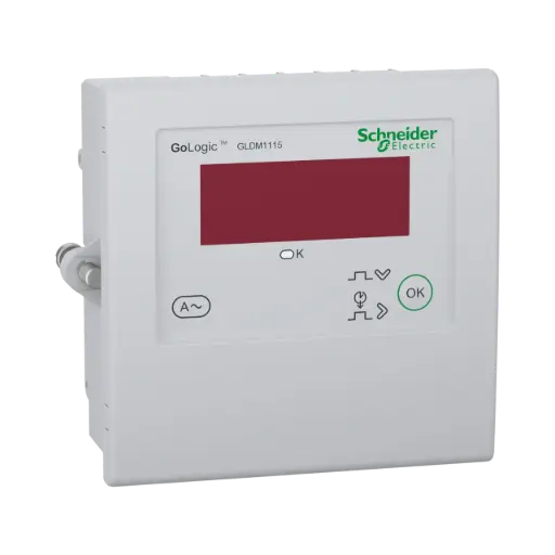 [METSEGLDM1115] Schneider Electric Ammeter, GoLogic Panel Meter, DM1115, Single Phase 